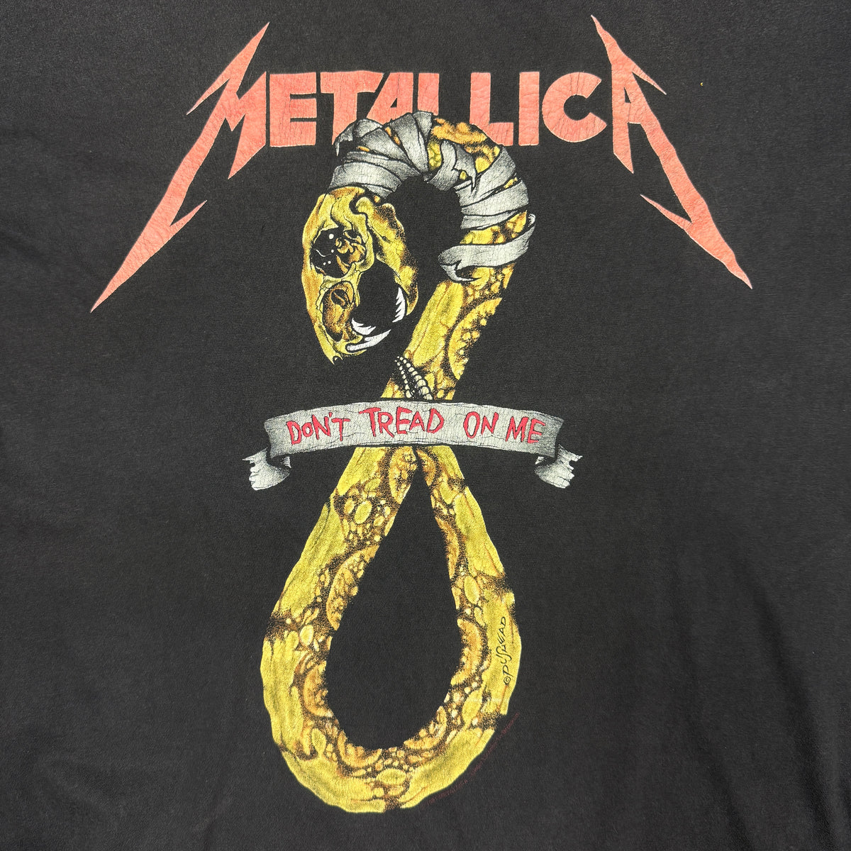 V*s様 90s llica Don't Tread on Me boo Metallica - 'Don't Tread on Me' - 1991 - XL – DOWNER STORE