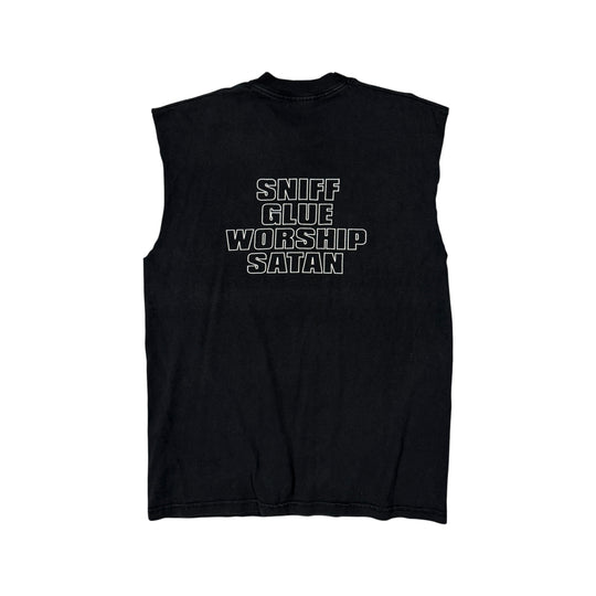 Raging Speedhorn - 'Sniff Glue Worship Satan' - 90s - L