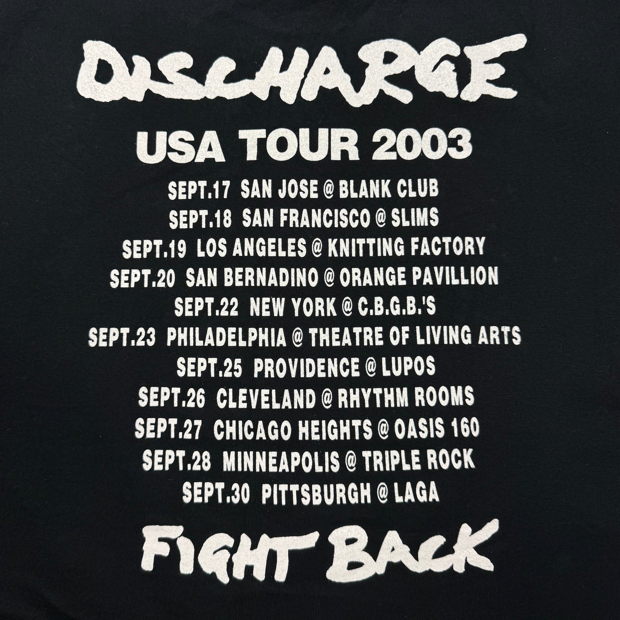 Discharge - 'Fight Back' - 2003 - L