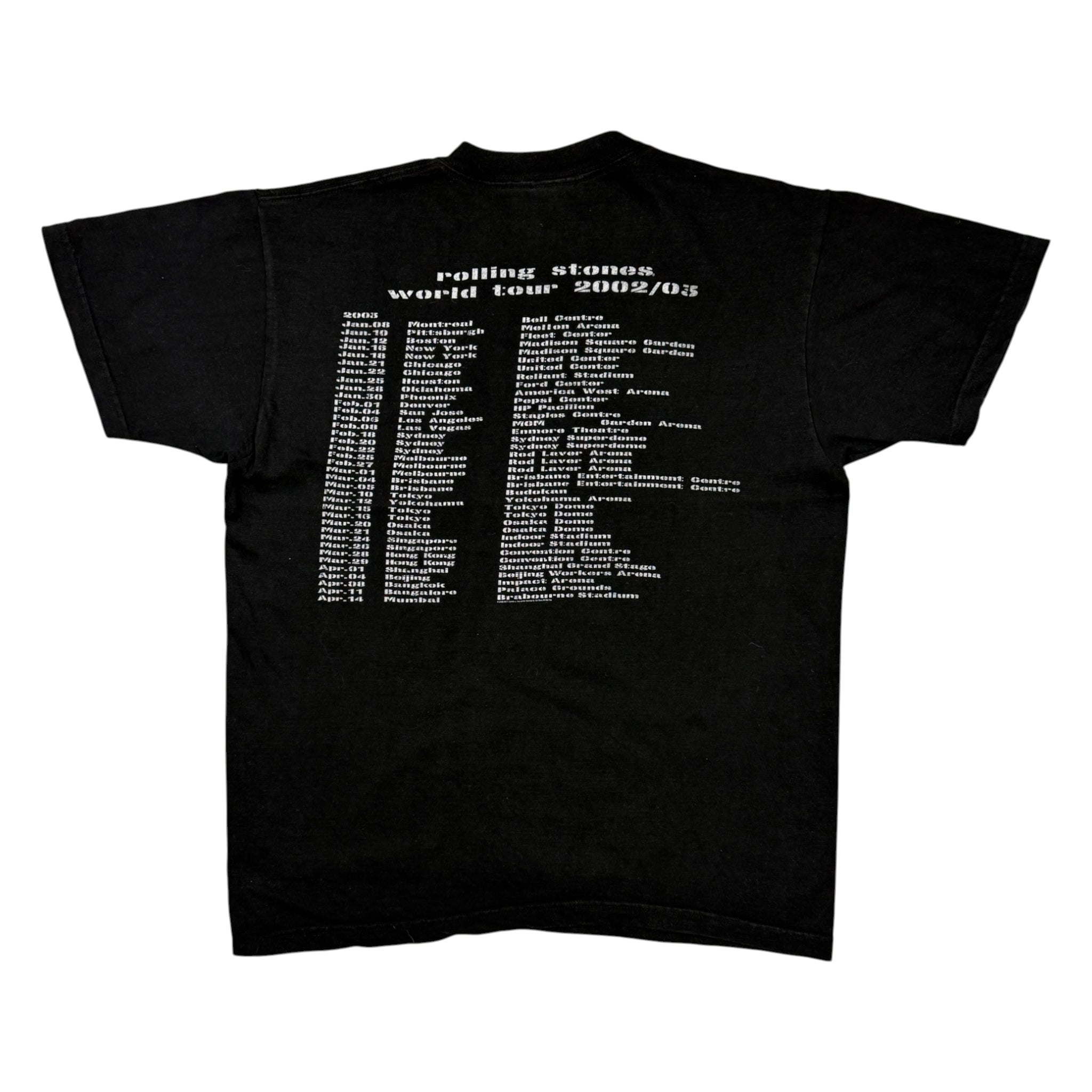 Rolling Stones - 'World Tour' - 2004 - XL