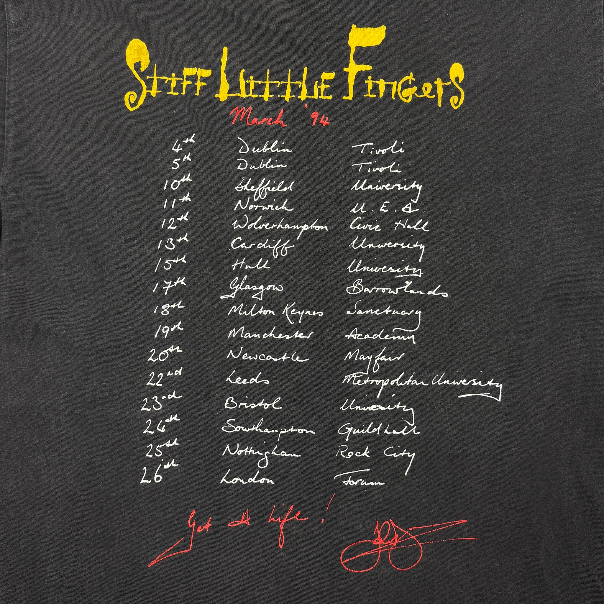 Stiff Little Fingers - 'Get a Life' - 1994 - XL