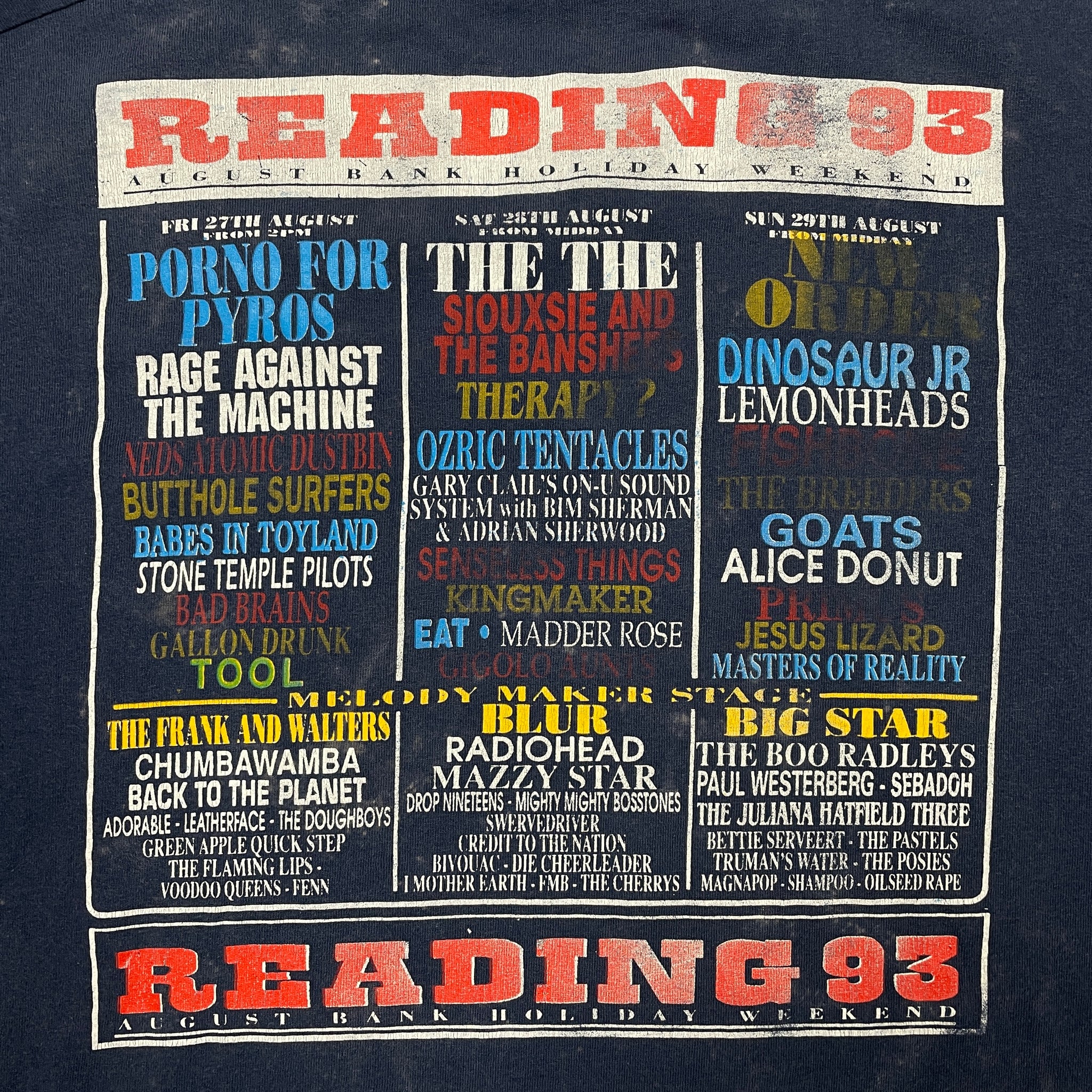 Reading Festival - 'Reading Festival' - 1993 - XL